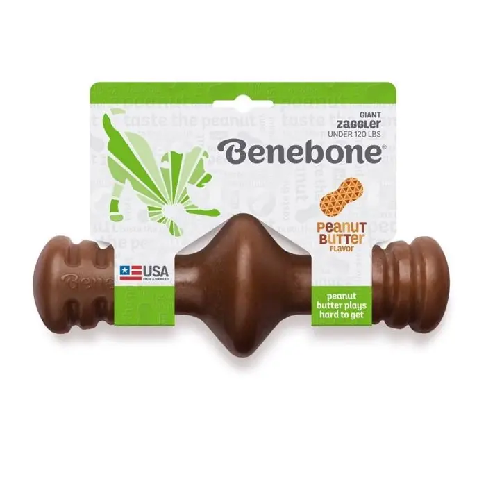 Benebone Zaggler Peanut Nylon Tuggeben GIANT Beställ nu